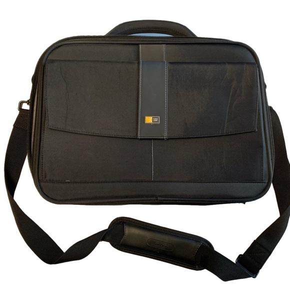 Case Logic Laptop Case Traveling laptop bag crossbody bag black - Picture 1 of 16